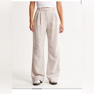 Abercrombie & Fitch Sloane Curve Love Tailored Wide Leg Trouser
